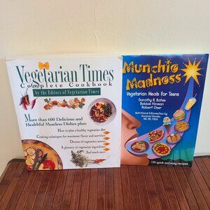 Two Vegetarian Cookbooks